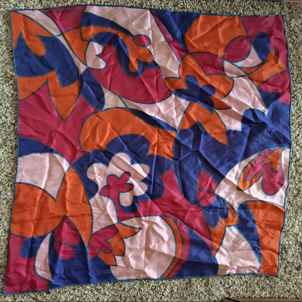 Multi Color Square Scarf